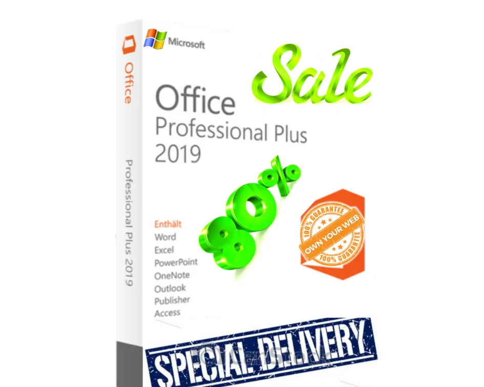 Microsoft Office 2019 Pro Plus 32/64 Bit Lifetime Licen
