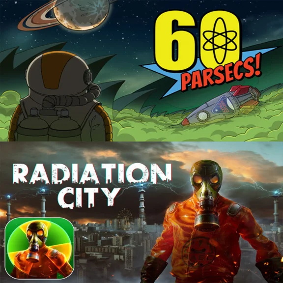 60 Parsecs! + Radiation City AppStore iPhone iPad Apple