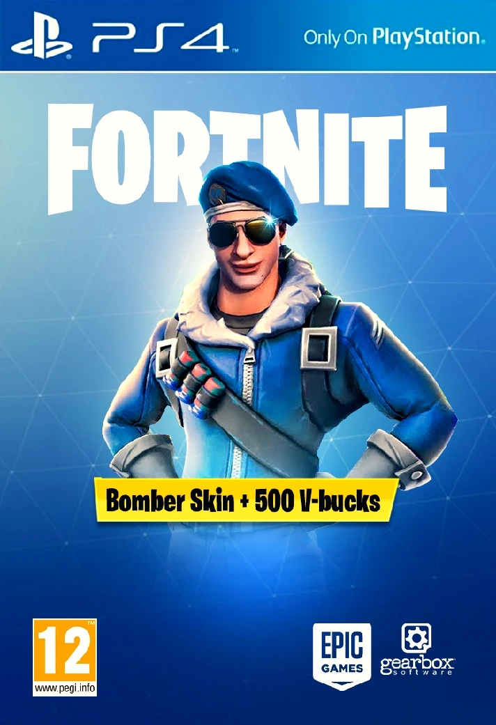 💎 FORTNITE 💎 Royale Bomber Pack 500 V-BUCKS PS4 EU