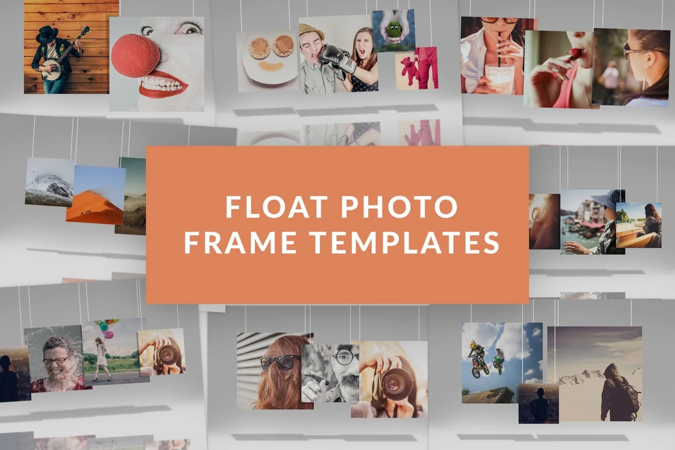 Float Photo Frame Templates