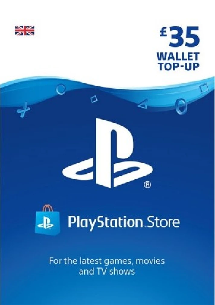 💣 PlayStation Network Wallet Top Up £35 UK PSN