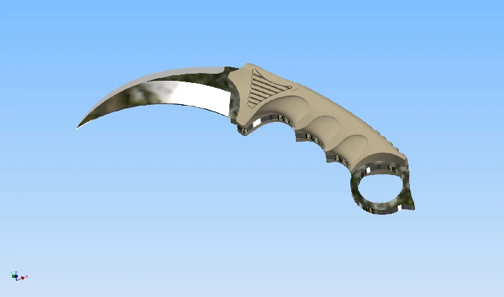 3d model of Karambit for a 3d printer