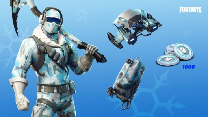 🔥 FORTNITE 🔥 DEEP FREEZE BUNDLE + 1000 V-BUCKS