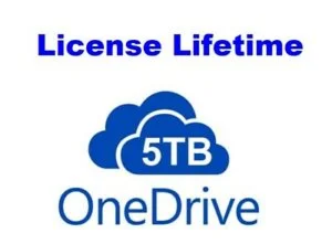 OneDrive  5TB  LIFETIME LICENSE