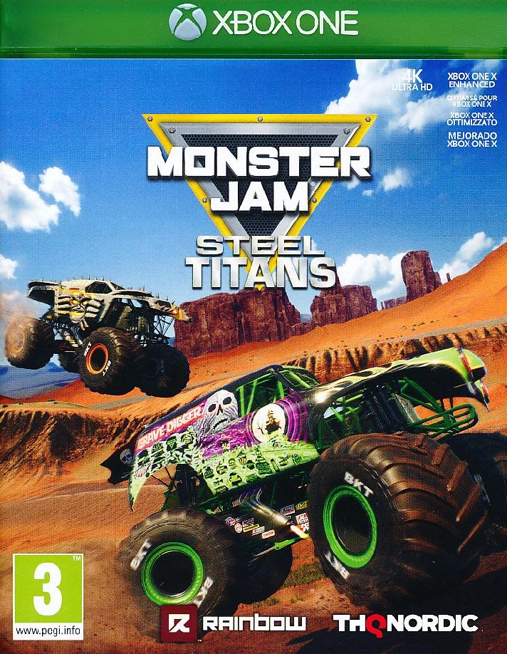 ✅Monster Jam Steel Titans XBOX ONE SERIES X|S  Key🔑💥