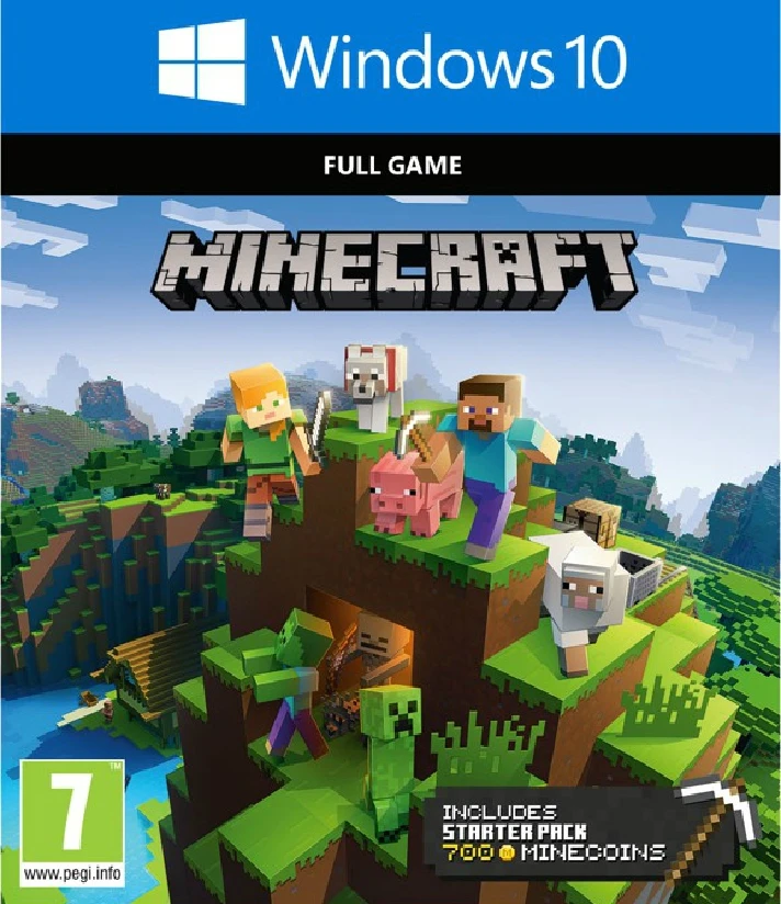 MINECRAFT License Key | Windows 10 Edition + GIFT