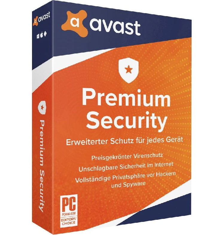 AVAST PREMIER SECURITY 1 YEAR  FOR YEAR