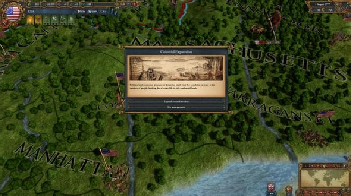 EU IV American Dream DLC - STEAM KEY Region Free / ROW