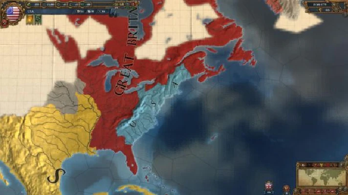 EU IV American Dream DLC - STEAM KEY Region Free / ROW