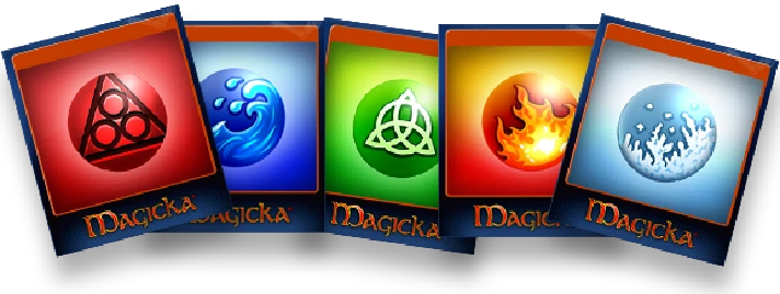 Set of cards for the Steam icon