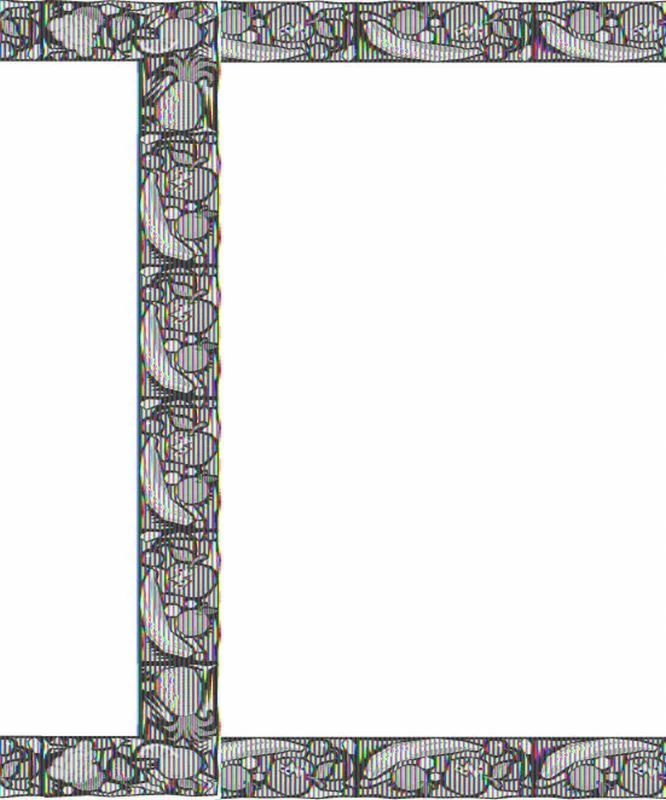 Рамки в векторном формате (eps) с превьюшками