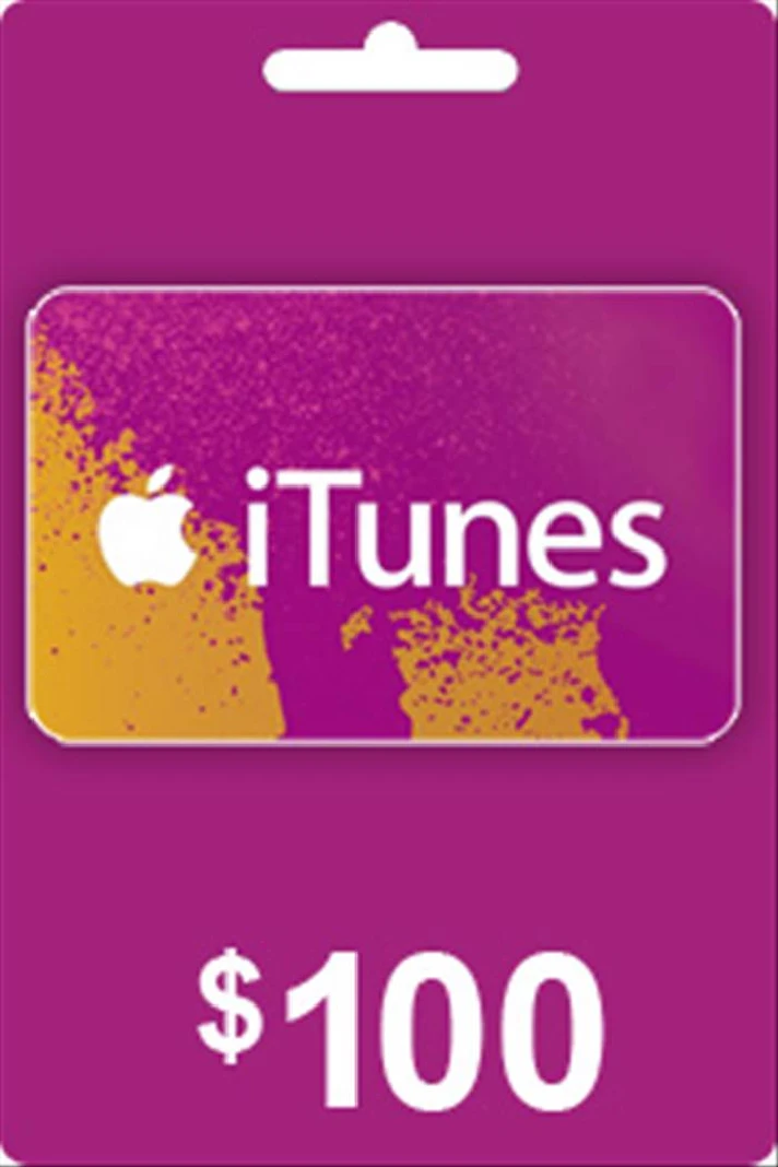 iTUNES GIFT CARD - $100