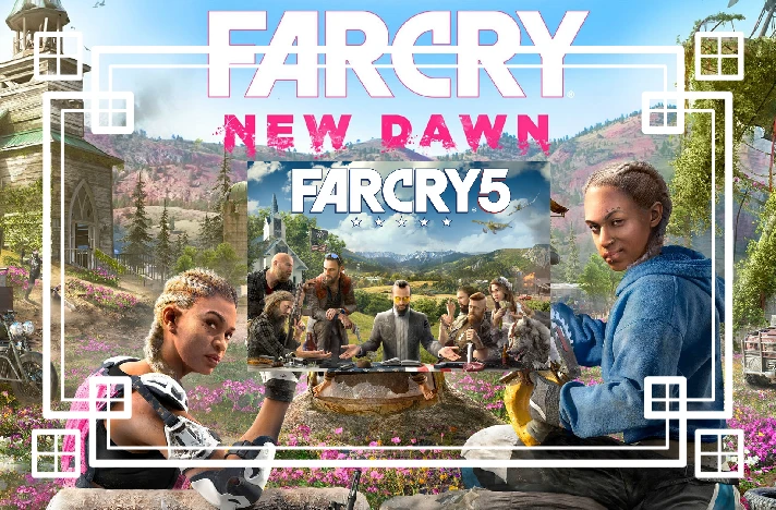 🍔 FAR CRY 5 + Far Cry New Dawn (Region free)