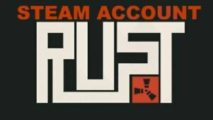 Rust Steam account (Region Free) + email (5+ games)