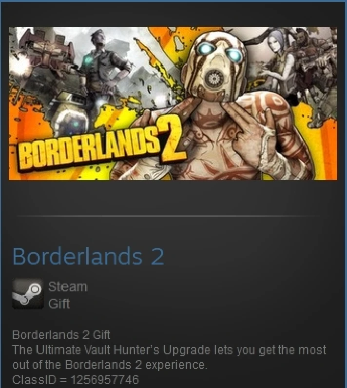 Borderlands 2 (Steam gift GLOBAL)