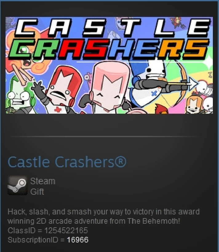 Castle Crashers® (Steam gift GLOBAL)