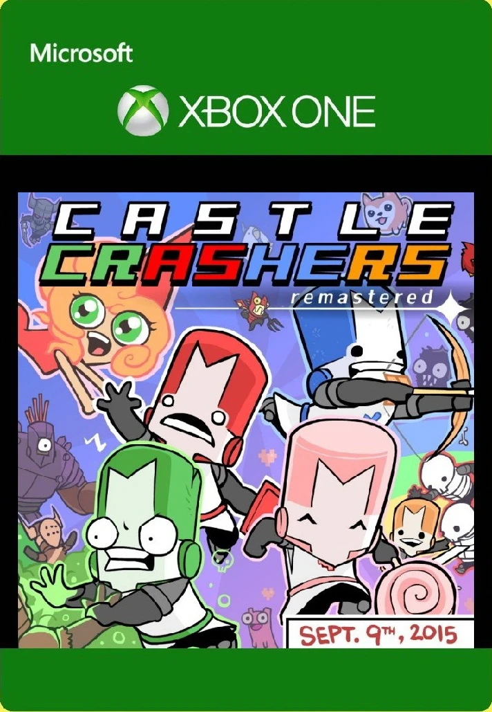 ✅ Castle Crashers Remastered XBOX ONE Key 🔑