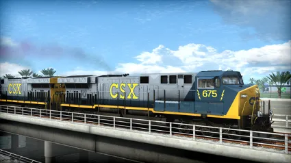 Train Simulator: CSX AC6000CW Loco Add-On STEAM KEY REGION FREE GLOBAL