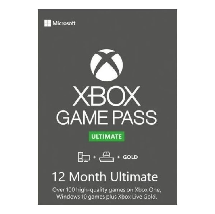 XBOX GAME PASS ULTIMATE - 12 months - INDIA