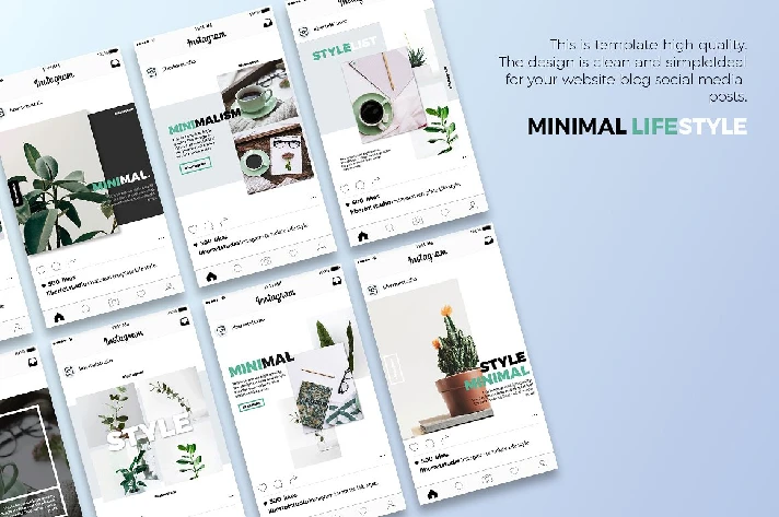 Minimal Instagram Post Design Templates