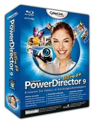 PowerDirector 9 Ultra64  Редактирования конвертирования