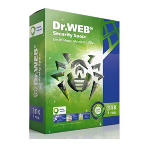 Dr.Web Security Space 1 ГОД-5 ПК +5 Android устройств