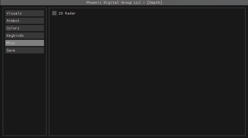 Рабочий приватный чит для игры Depth [30 дней]