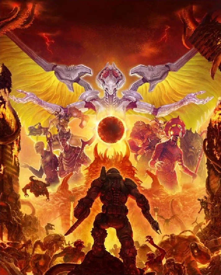 🔶DOOM Eternal Deluxe - Wholesale Price Steam Key