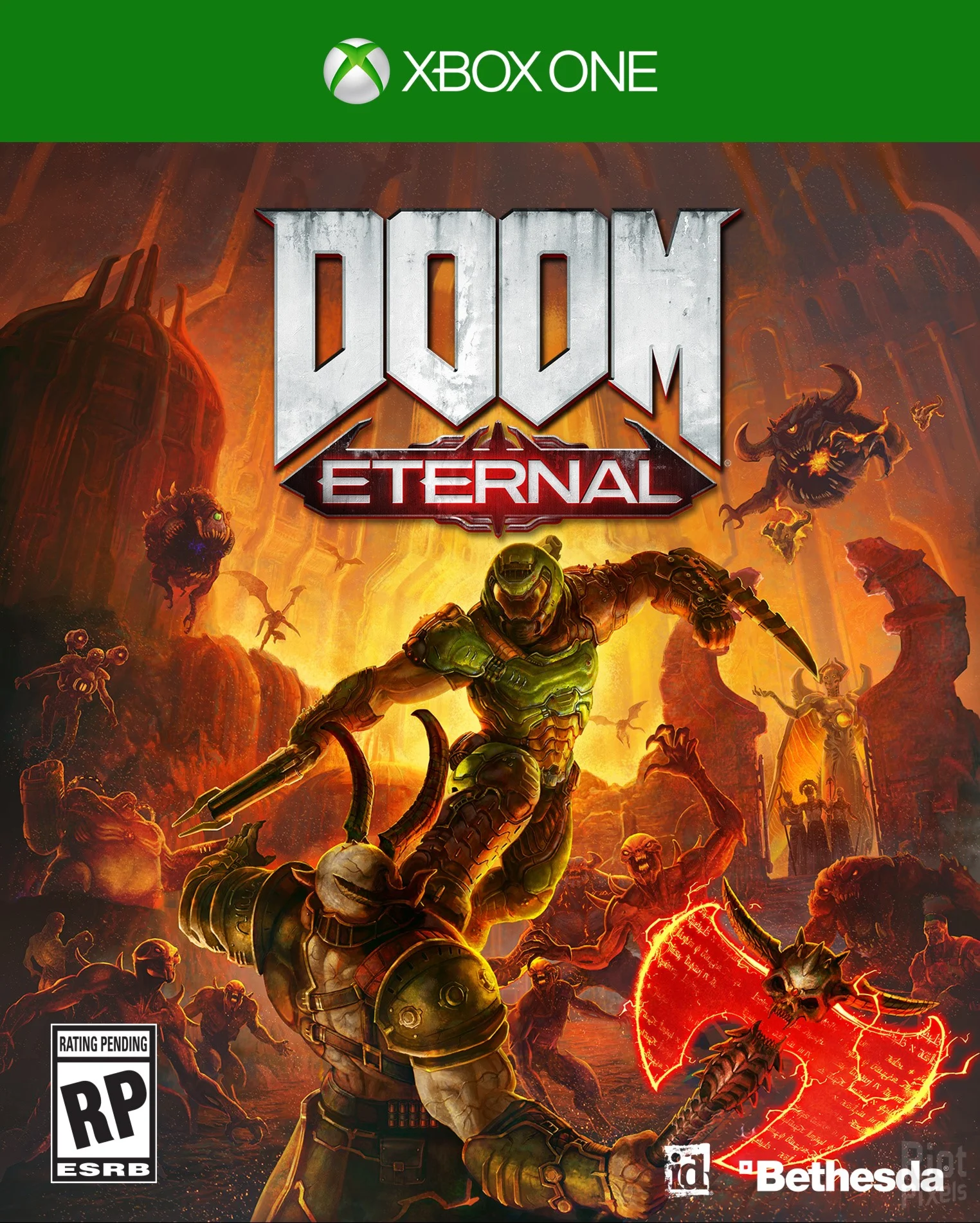 DOOM Eternal + The Ancient Gods 1+2 dlc для Xbox One ️