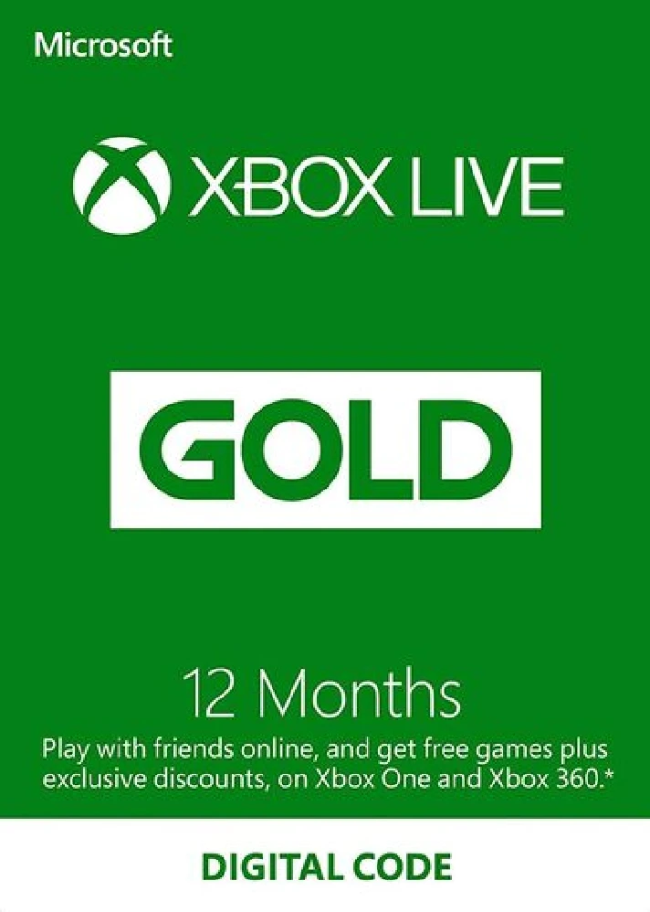 XBOX Core Game Pass 12 Months Global