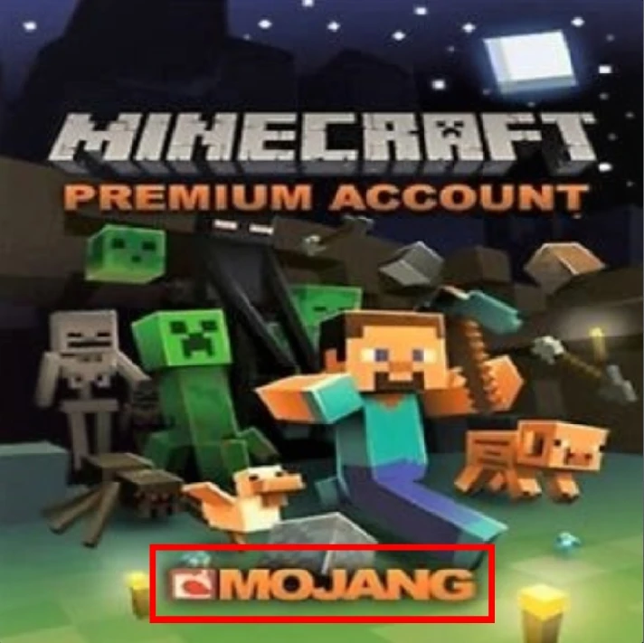 Minecraft Premium account - Full access ( with e-mail )