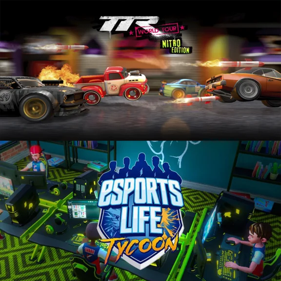 Table Top Racing + Esports Life Tycoon ios ipad iphone