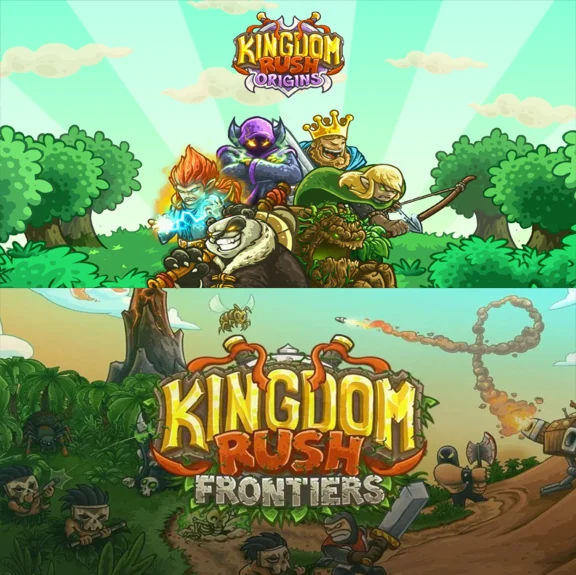 Kingdom Rush Origins +HD + Frontiers +HD ipad iphone