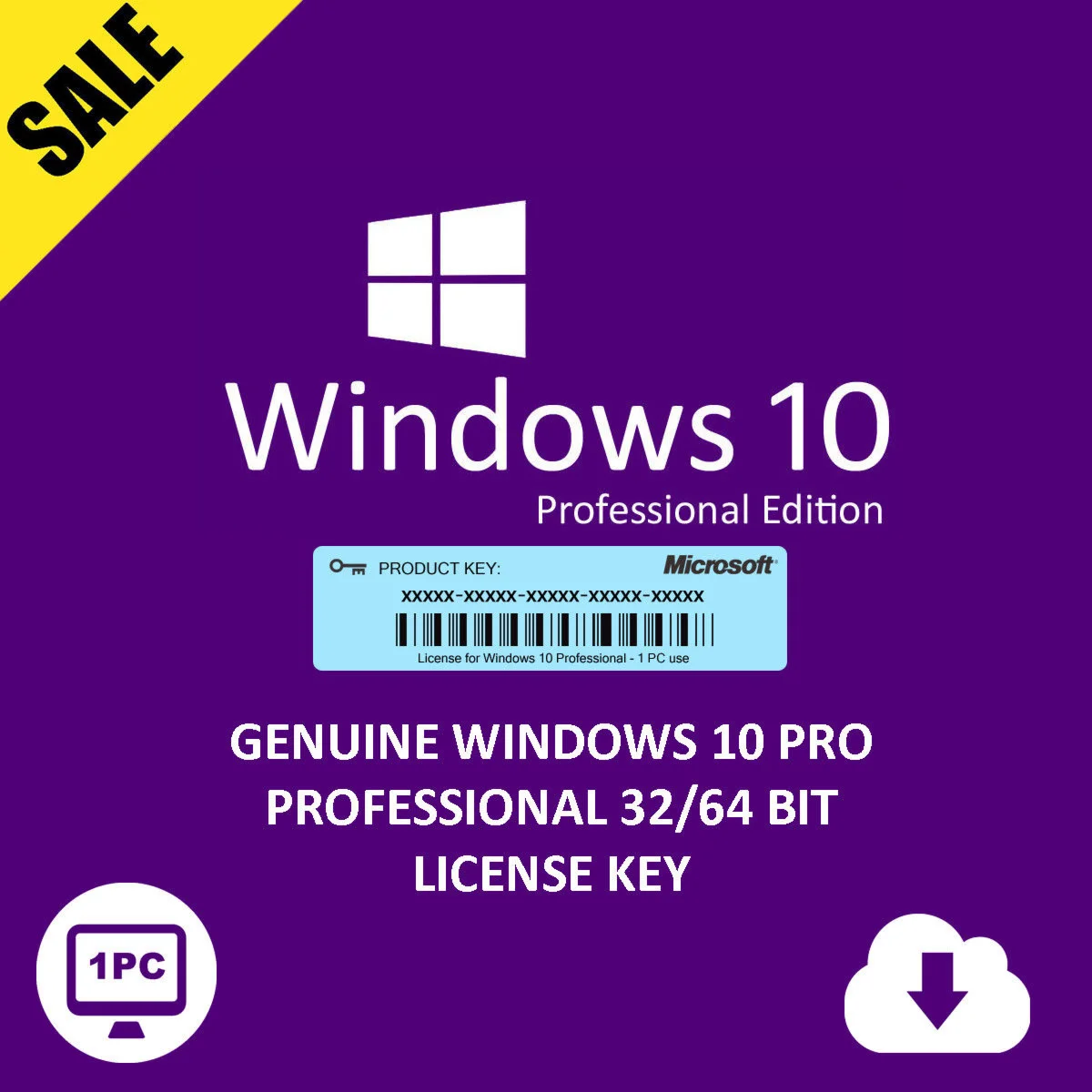 WINDOWS 10 PRO ПРОФЕССИОНАЛЬНЫЙ ПОДЛИННЫЙ ЛИЦЕНЗИОННЫЙ