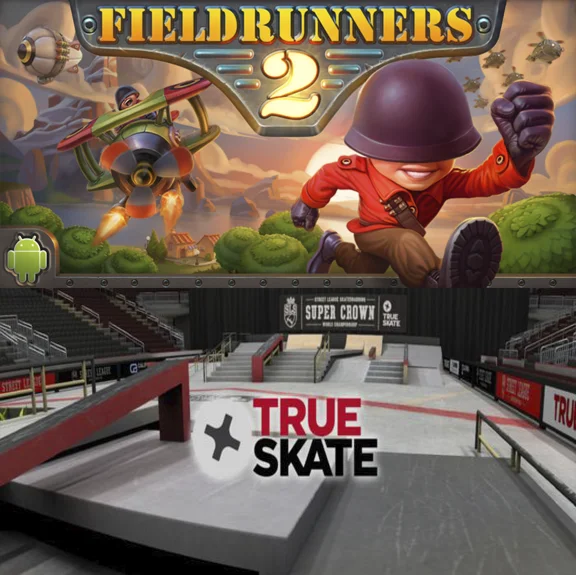 Fieldrunners 1 + 2 + True Skate AppStore iPhone ios