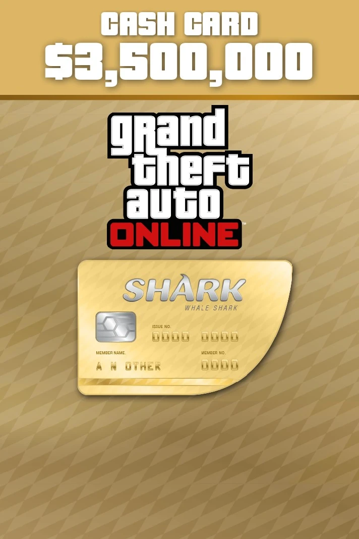 Grand Theft Auto V: Whale Shark Cash Card (Xbox One)