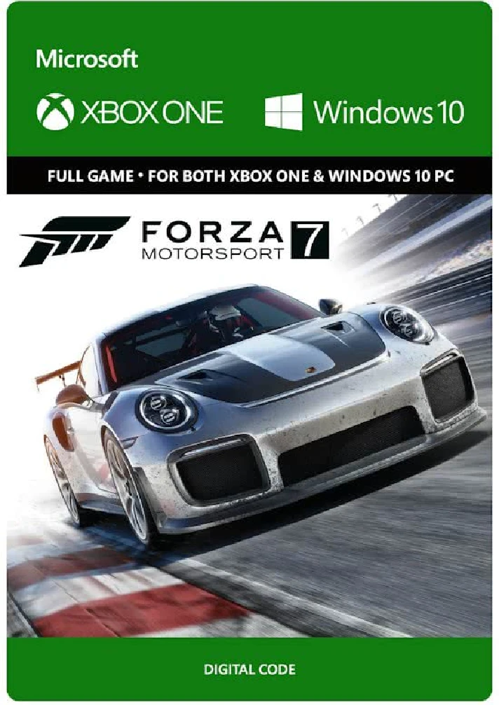 Forza Motorsport 7 XBOX ONE/ WIN 10 / DIGITAL KEY