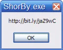 ShorBy - Windows Программа для сокращения ссылок