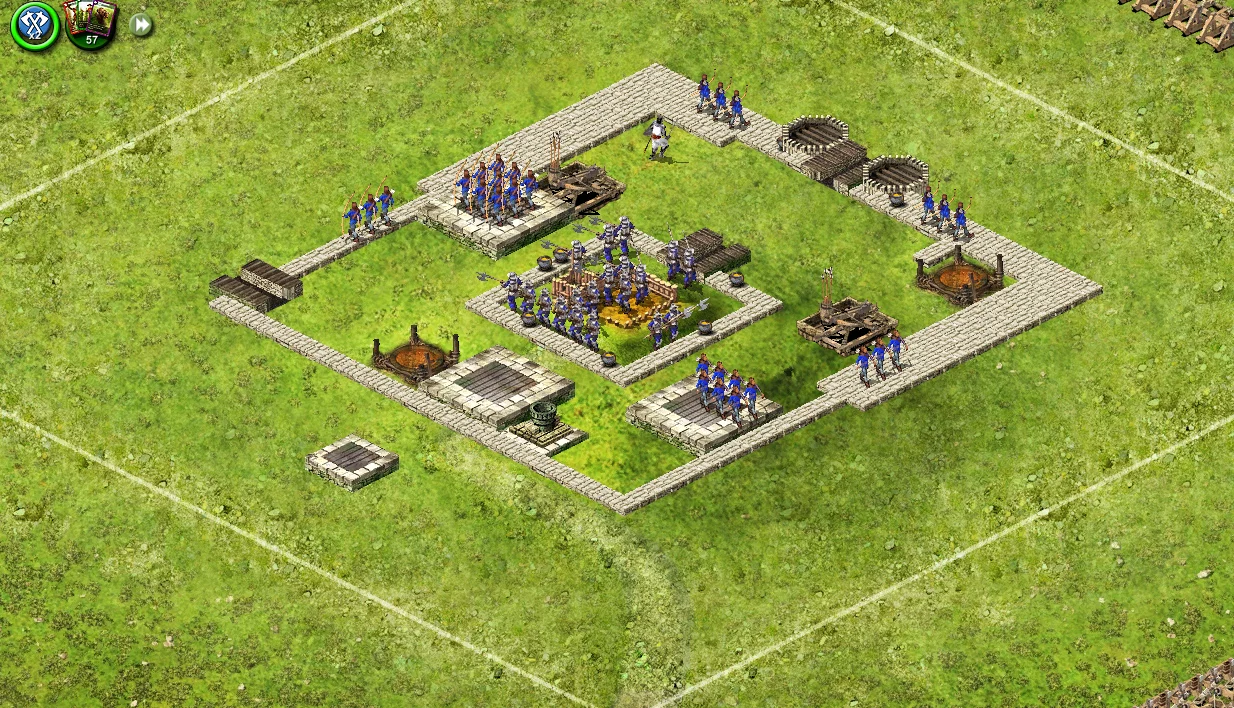 Stronghold Kingdoms attack of the wolf's castle 3