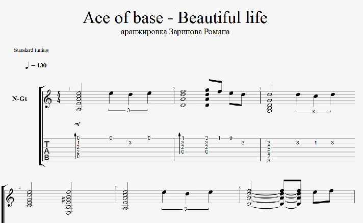 Ace of base - Beautiful life