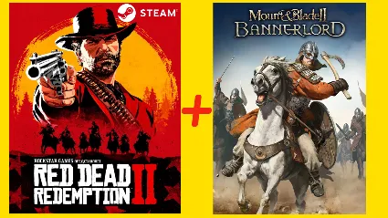💎 ⭐ 💎 Red Dead Redemption 2 + Mount Blade II Bannerlord