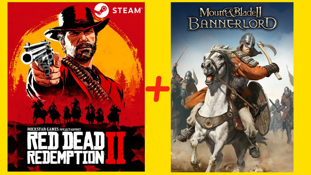 STEAM Red Dead Redemption 2 + Mount Blade II Bannerlord
