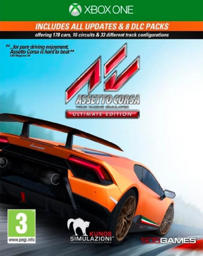 Assetto Corsa Ultimate Edition - Xbox One Digital  KEY