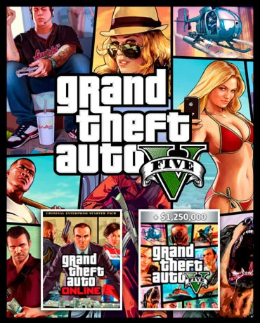 Grand Theft Auto V + Бонус Criminal Enterprise |PREMIUM