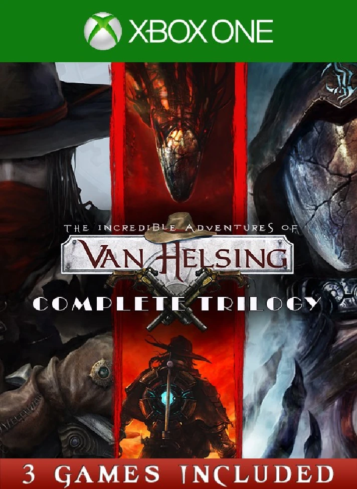 ✅Van Helsing: Complete Trilogy Xbox One Key 🔑🔥