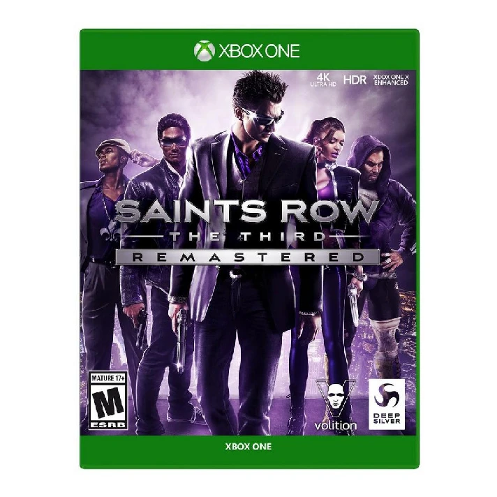 ✅ Saints Row The Third Remastered XBOX ONE X|S Key 🔑