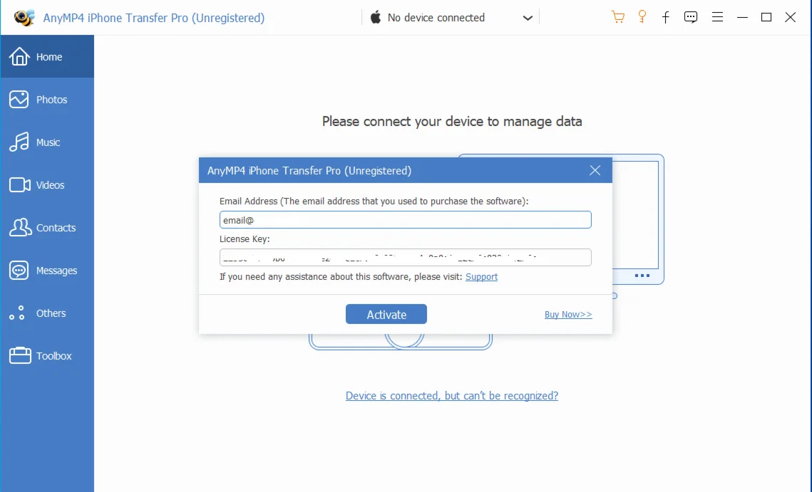 🔑 AnyMP4 iPhone Transfer Pro | License until 29.04.25