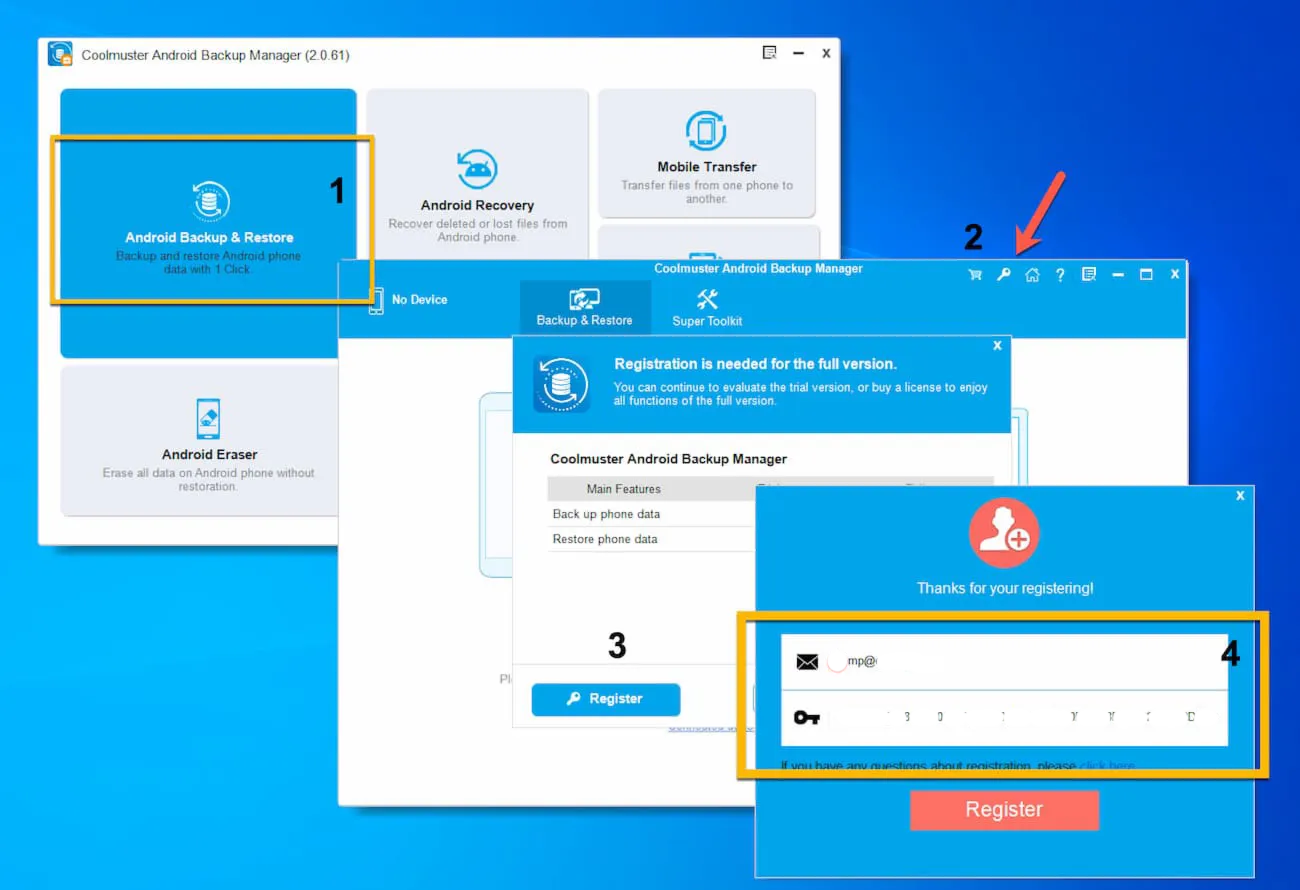 🔑 Coolmuster Android Backup Manager 3.5.26 | Лицензия