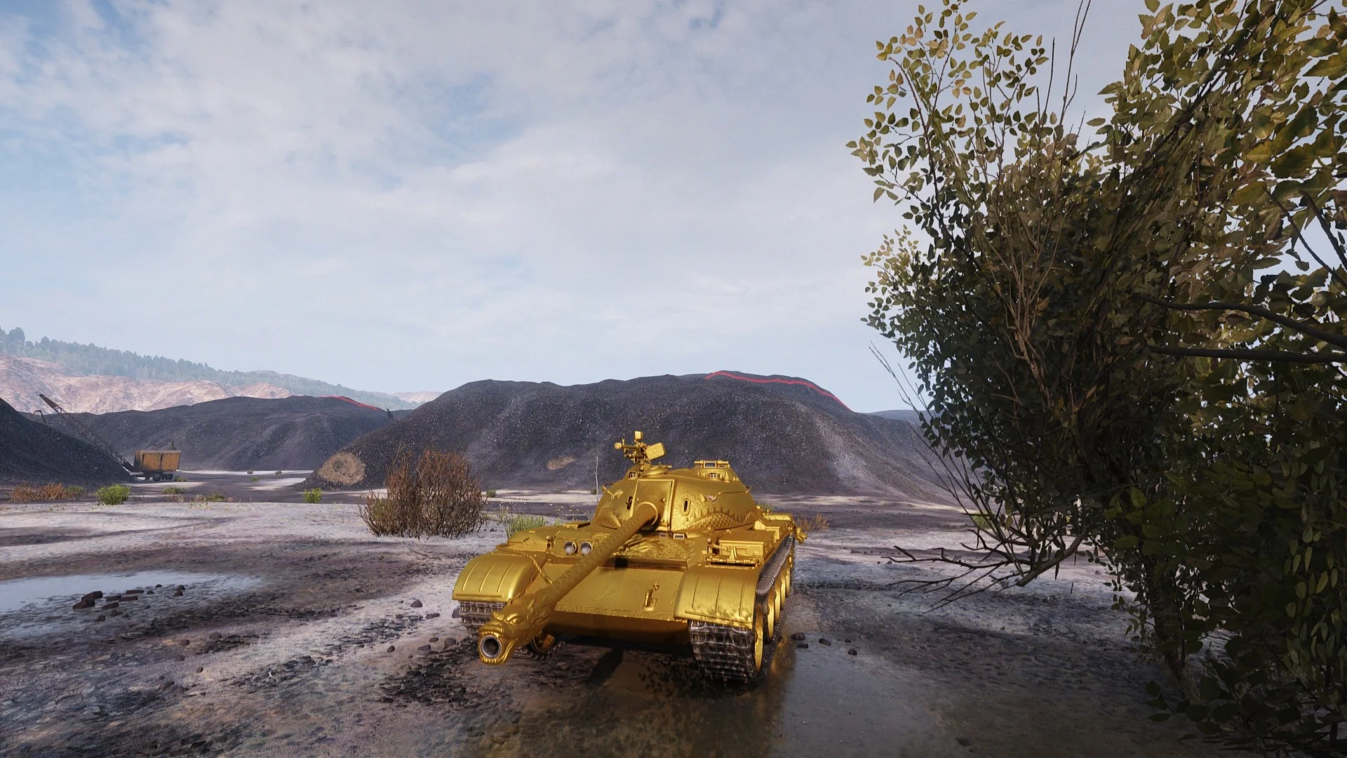 Аккаунт WoT с золотым тайпом