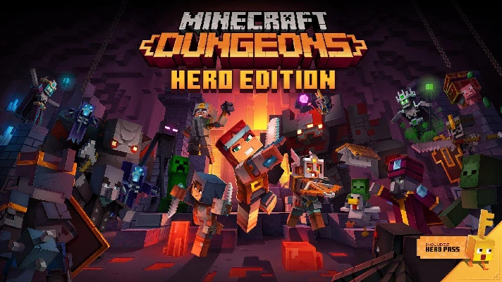 Minecraft Dungeons+ALL DLC+Account+ONLINE)🌐